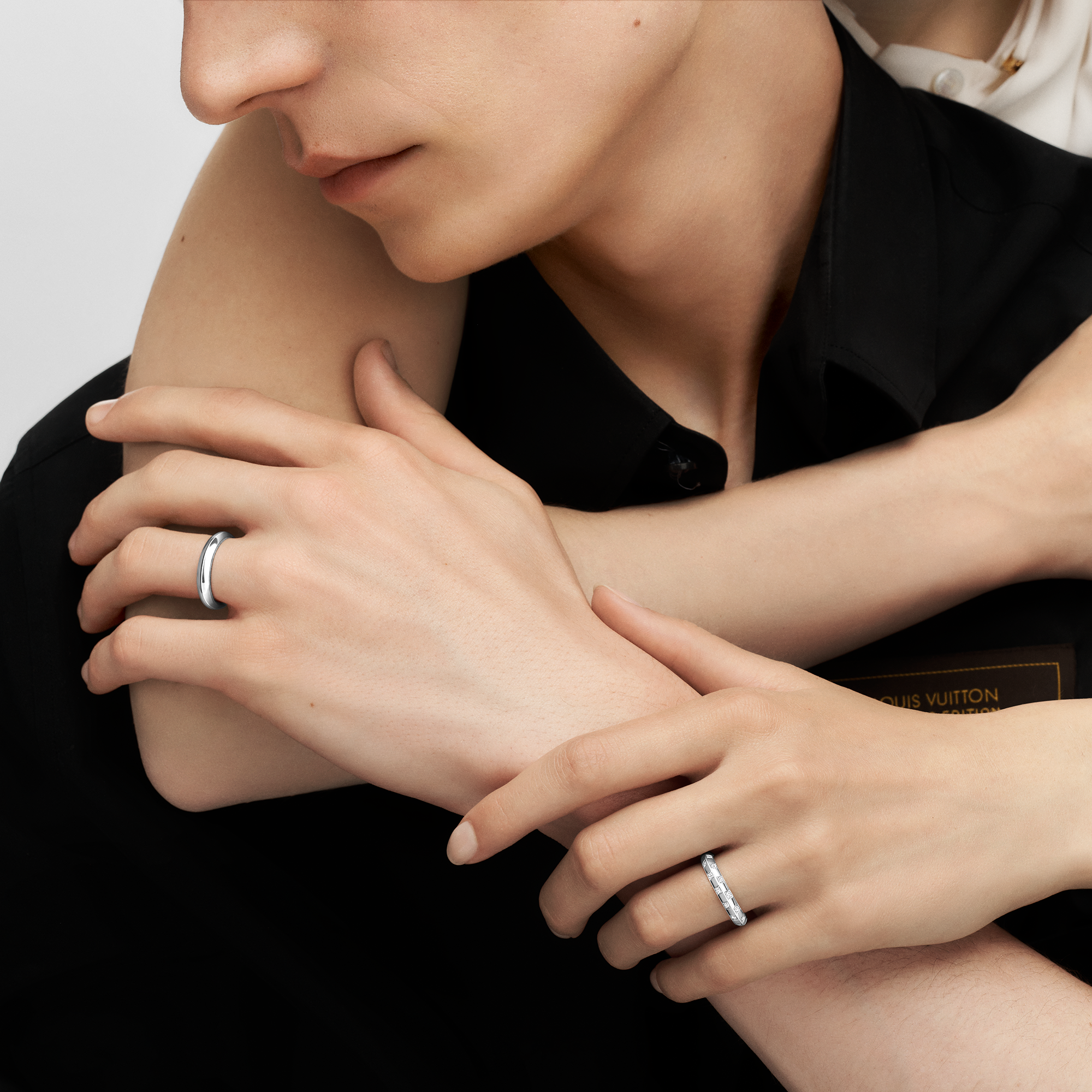 LV Diamonds 4mm Wedding Band, Platinum  in Jewellery's Categories Wedding Bands collections by Louis Vuitton (Product zoom)